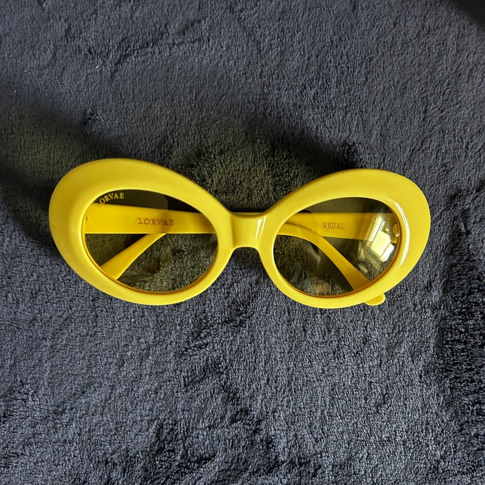 Yellow Lorvae sunglasses